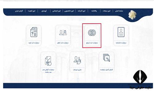 سایت ثبت ازدواج ایرانیان در خارج از کشور